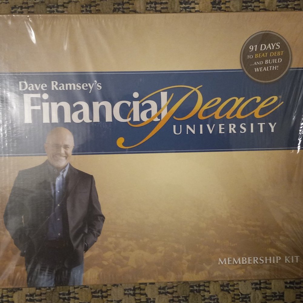 Dave Ramsey Financial Peace membership kit NEW